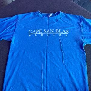 blue t shirt